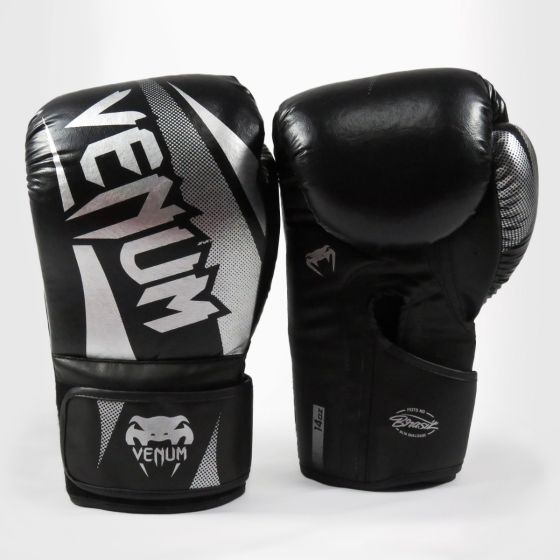 LUVA VENUM NEW CHALLENGER- BLACK/ SILVER