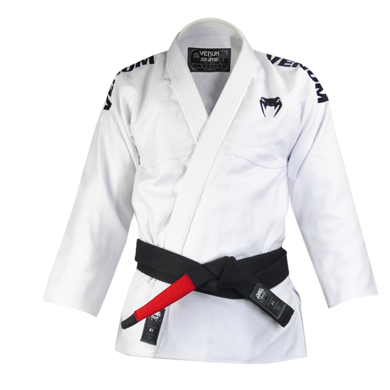Combo Kimono Venum BJJ Competition RipStop Branco + Faixa de Jiu Jitsu Venum "BJJ BELT"