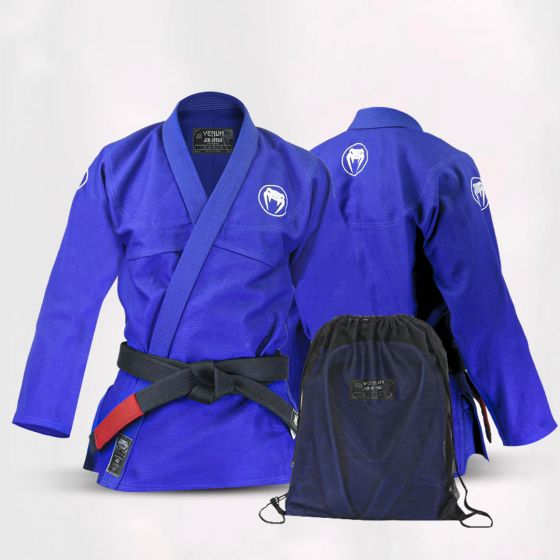 Combo Kimono Venum BJJ Classic RipStop Azul + Faixa de Jiu Jitsu Venum "BJJ BELT"