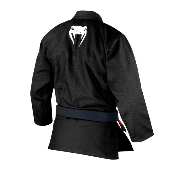 Combo Kimono Venum BJJ Competition RipStop Preto + Faixa de Jiu Jitsu Venum "BJJ BELT"