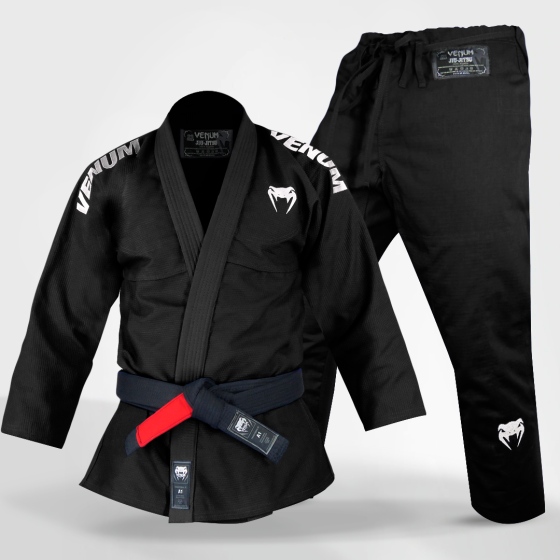 Kimono Venum BJJ Competition RipStop Preto