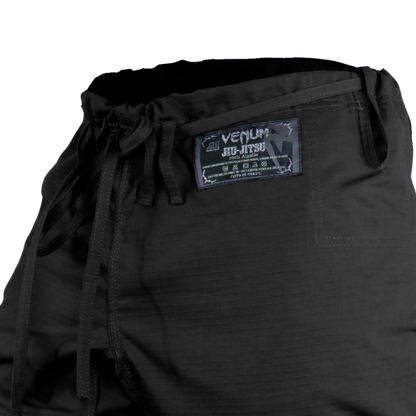 Combo Kimono Venum BJJ Competition RipStop Preto + Faixa de Jiu Jitsu Venum "BJJ BELT"